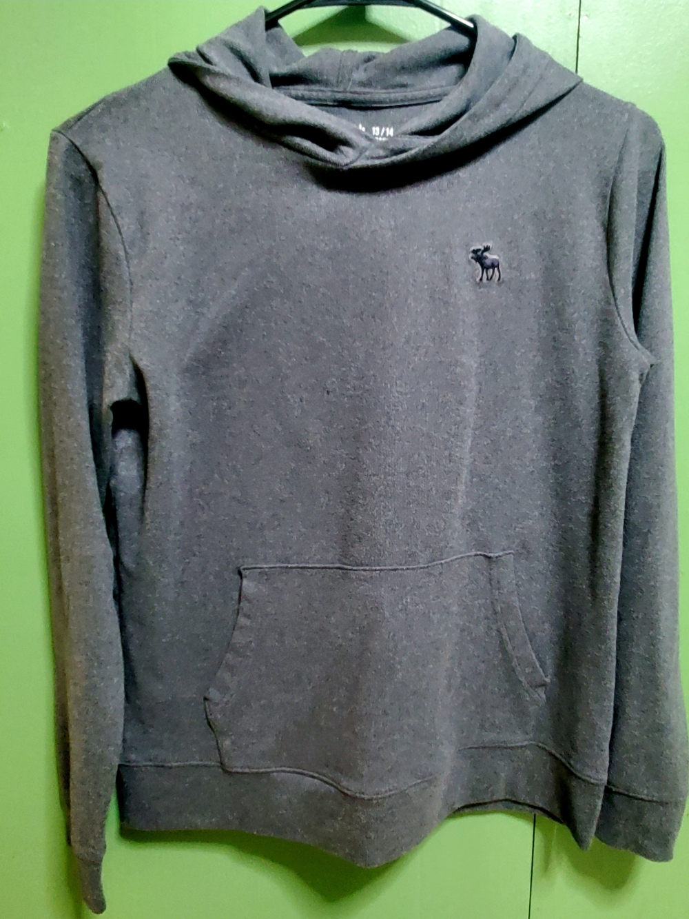 Abercrombie & Fitch Kids Dark Gray Hoodie Pullover